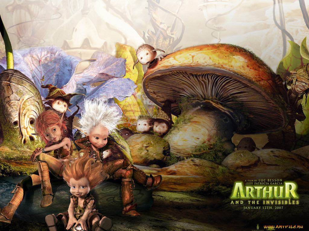 , arthur, and, the, minimoys